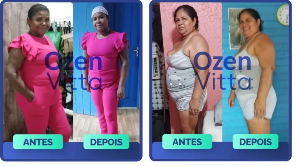 ozenvita antes de depois